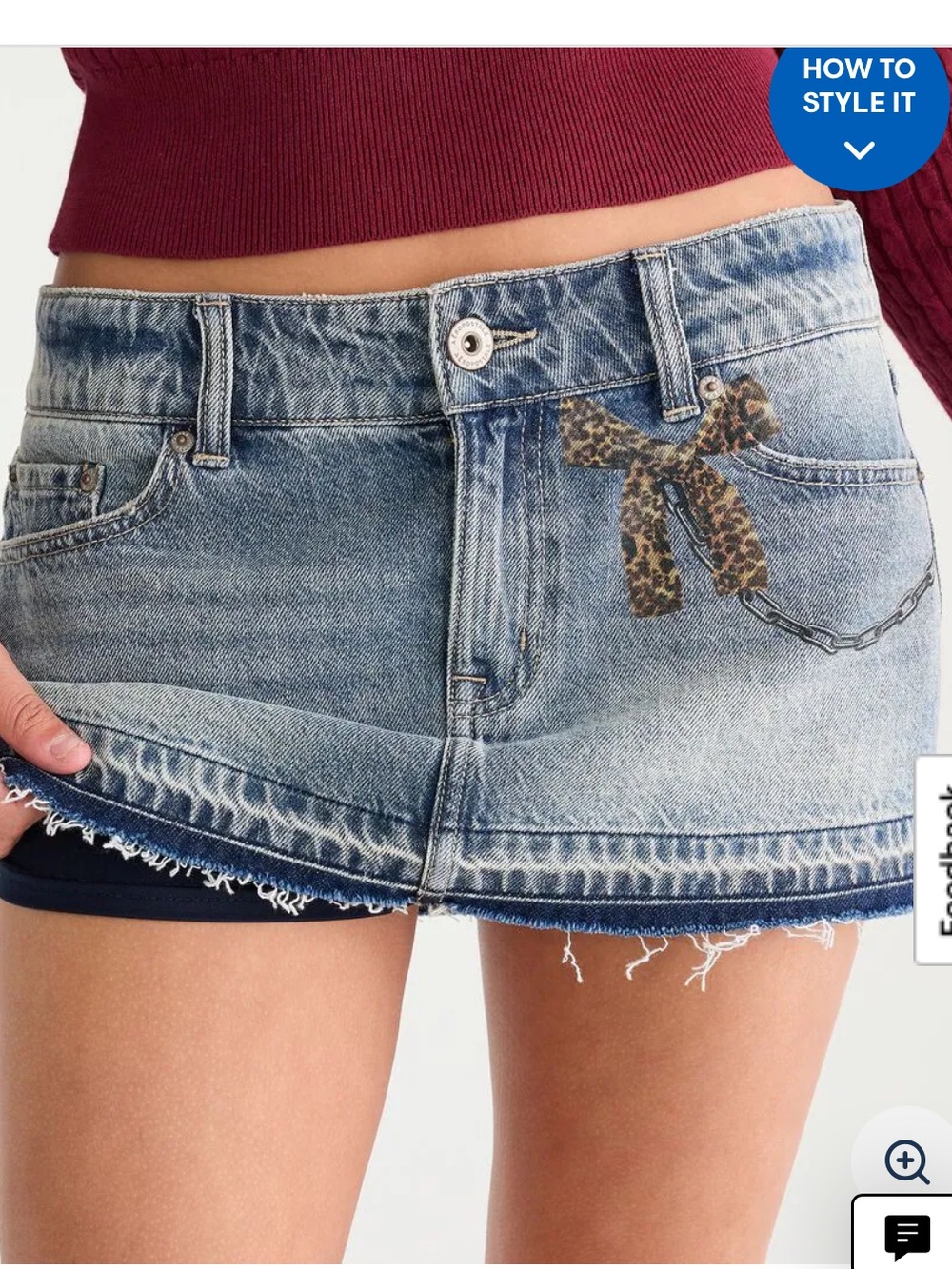 Aeropostale x Deja Clark - NWT mink skirt - size 4